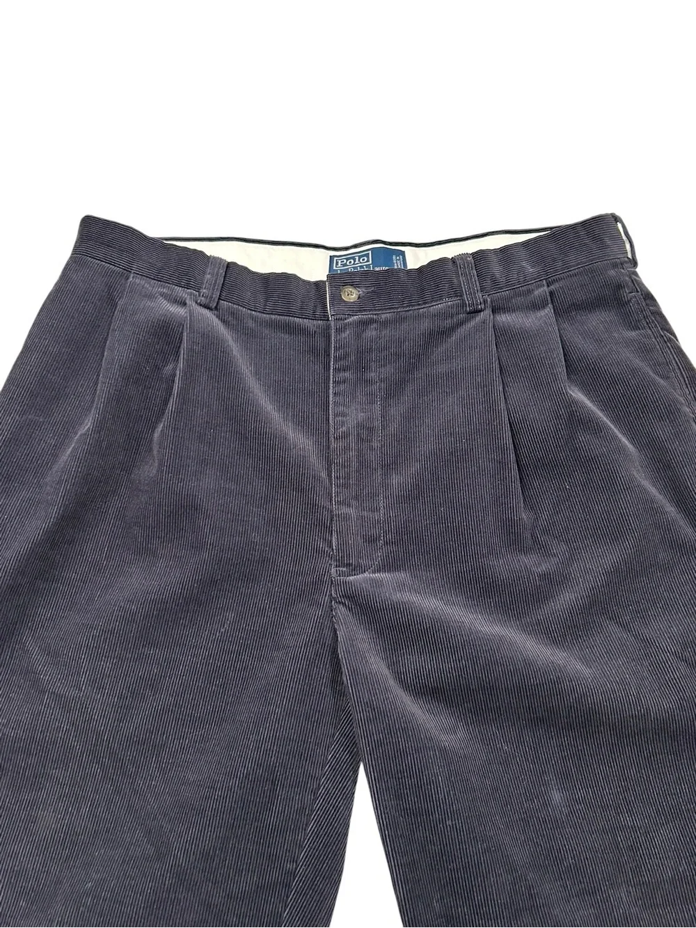 Polo Ralph Lauren Corduroy Andrew Pants Vintage Charcoal Men’s 36x32 Y2K 90s